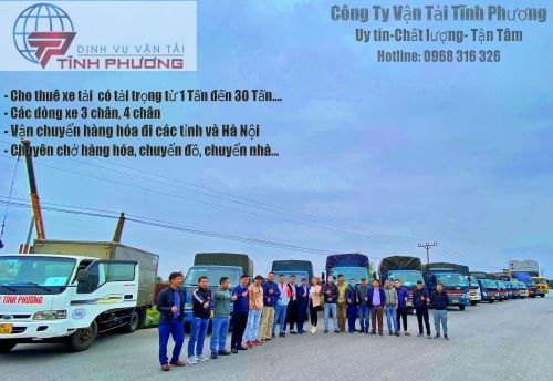 Cho Thuê Xe Tải chở hàng tại Bắc Ninh 